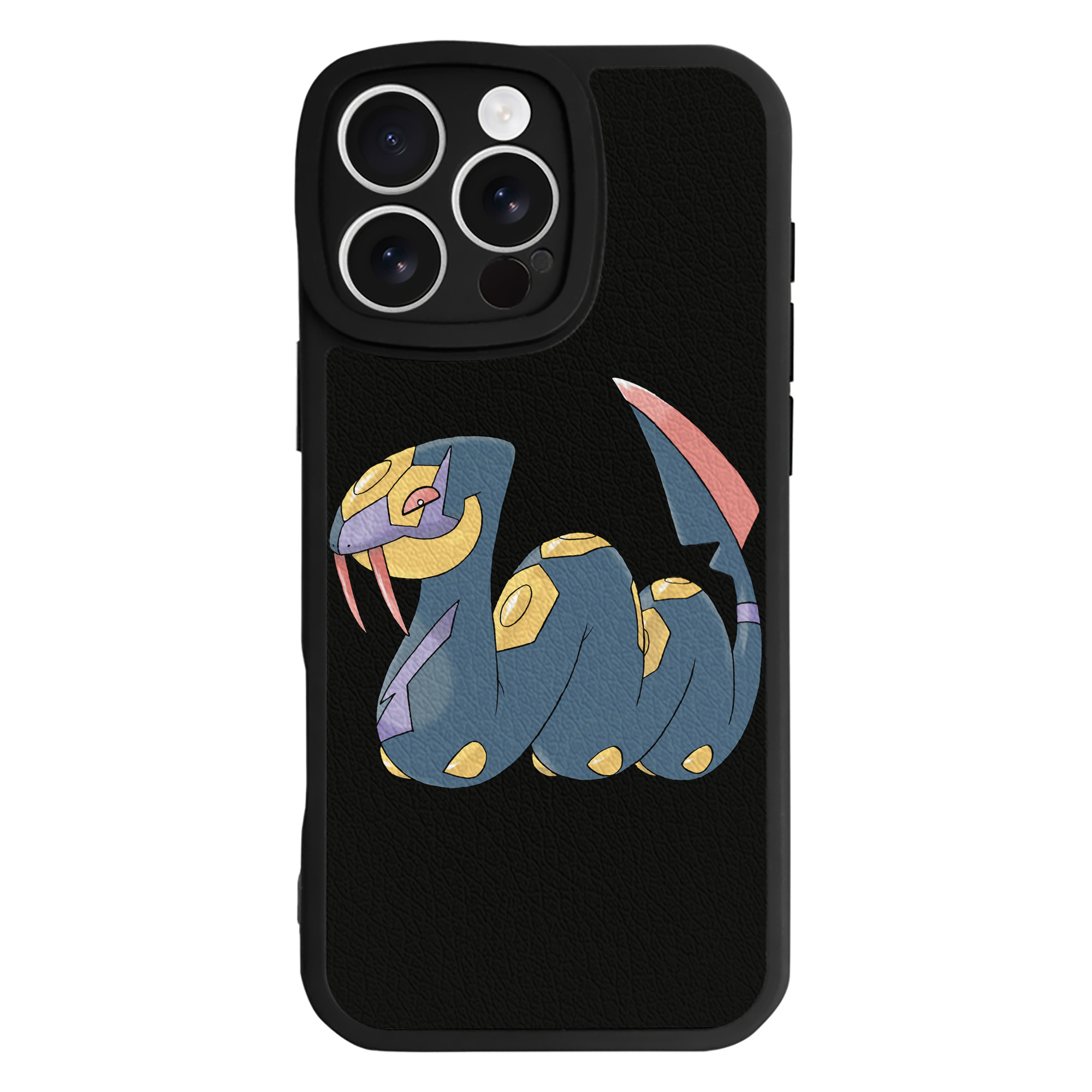 （画像用） ポケットモンスター Pokémon 【iPhone 16シリーズ対応】シリコンスマホケース（レザー調） 材質：シリコン